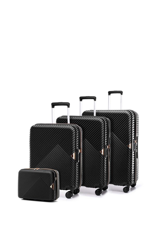 LUGGAGE SET WITH WASH BAG FROM POLYCARBONATE - Trolley