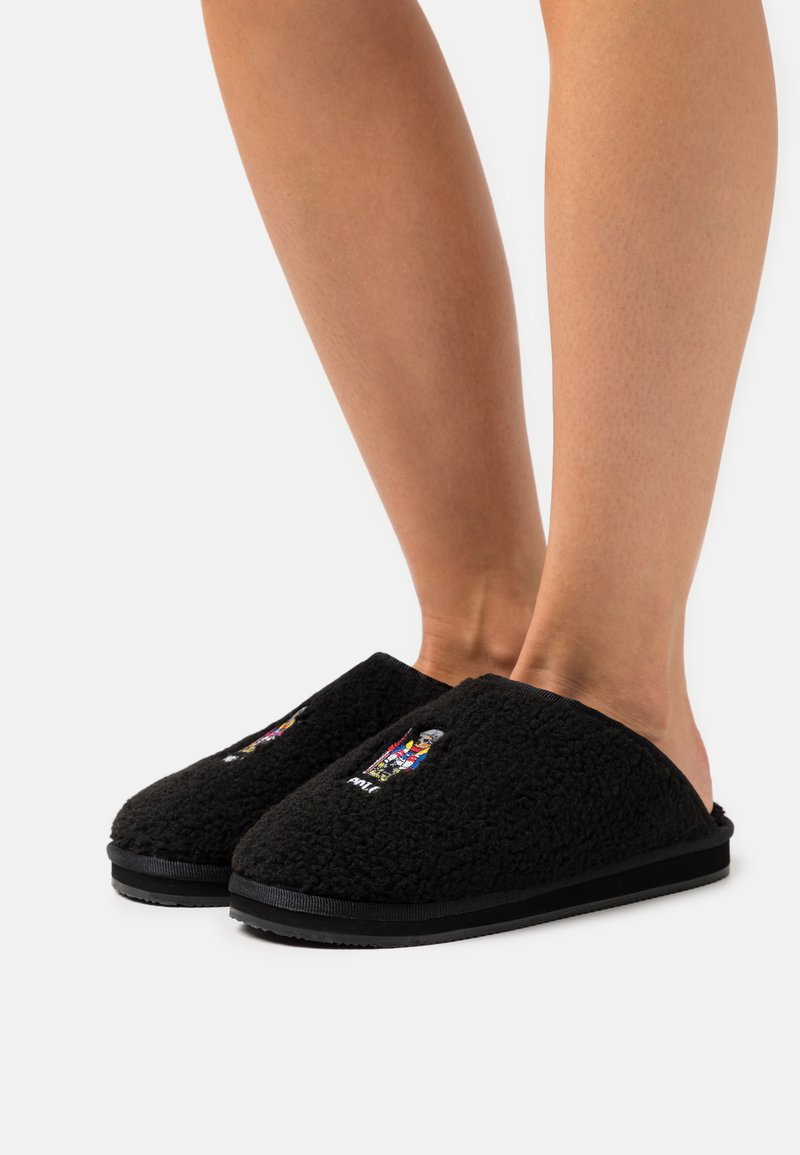 Polo Ralph Lauren KAYLEIGH SCUFF BEAR Slippers black Zalando.de