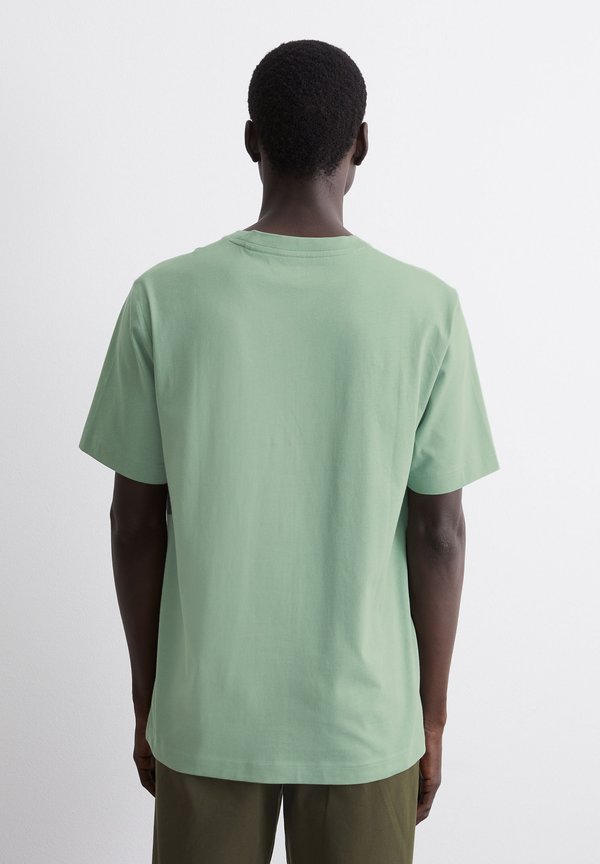 SHORT SLEEVE LOGO PRINT CREWNECK - Basic T-shirt - luscious moss3