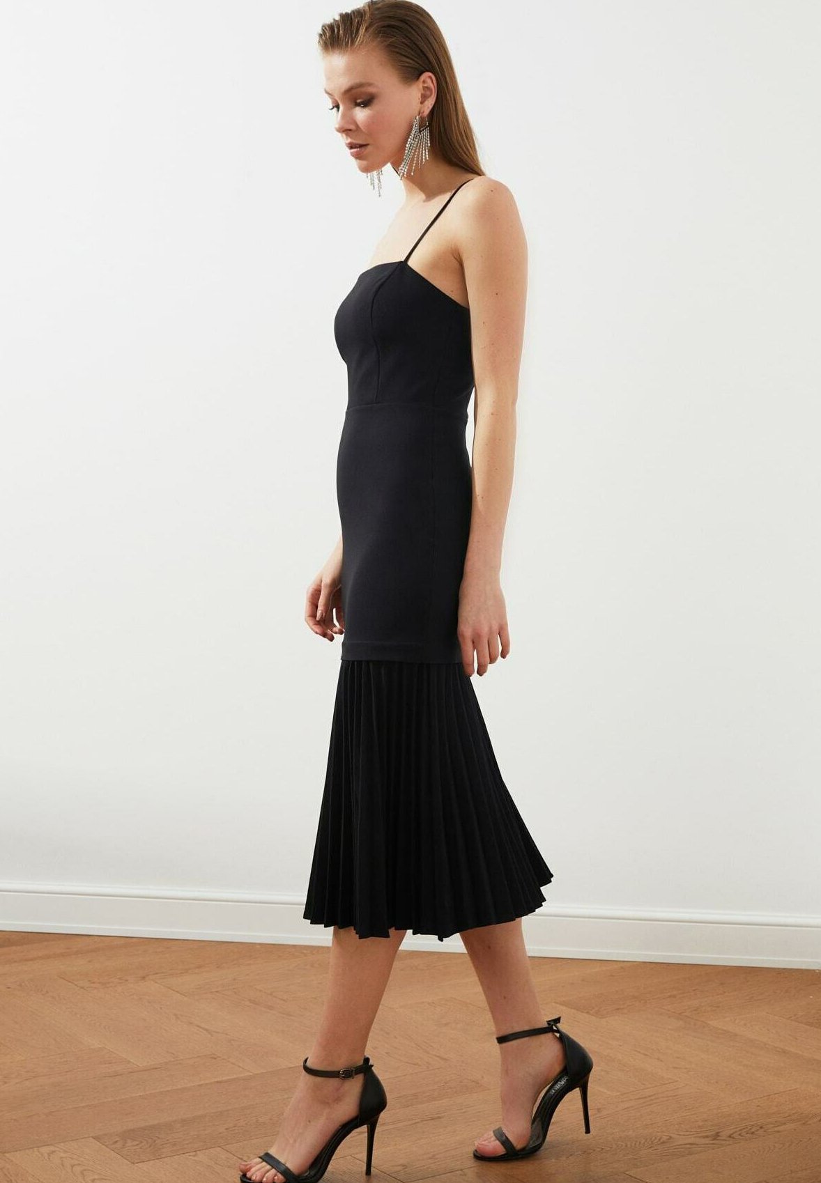 Trendyol Vestido camisero - black/negro - Zalando.es
