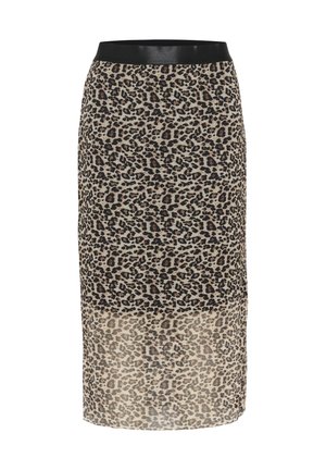Saint Tropez, SZIARA - Jupe crayon - black reg leo