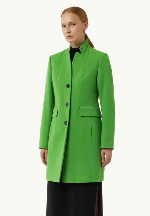 Klassischer Mantel - grün