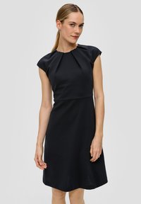 s.Oliver BLACK LABEL Jerseykleid - schwarz