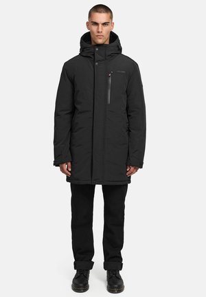 STONE HARBOUR PHINOO - Talvemantel - black