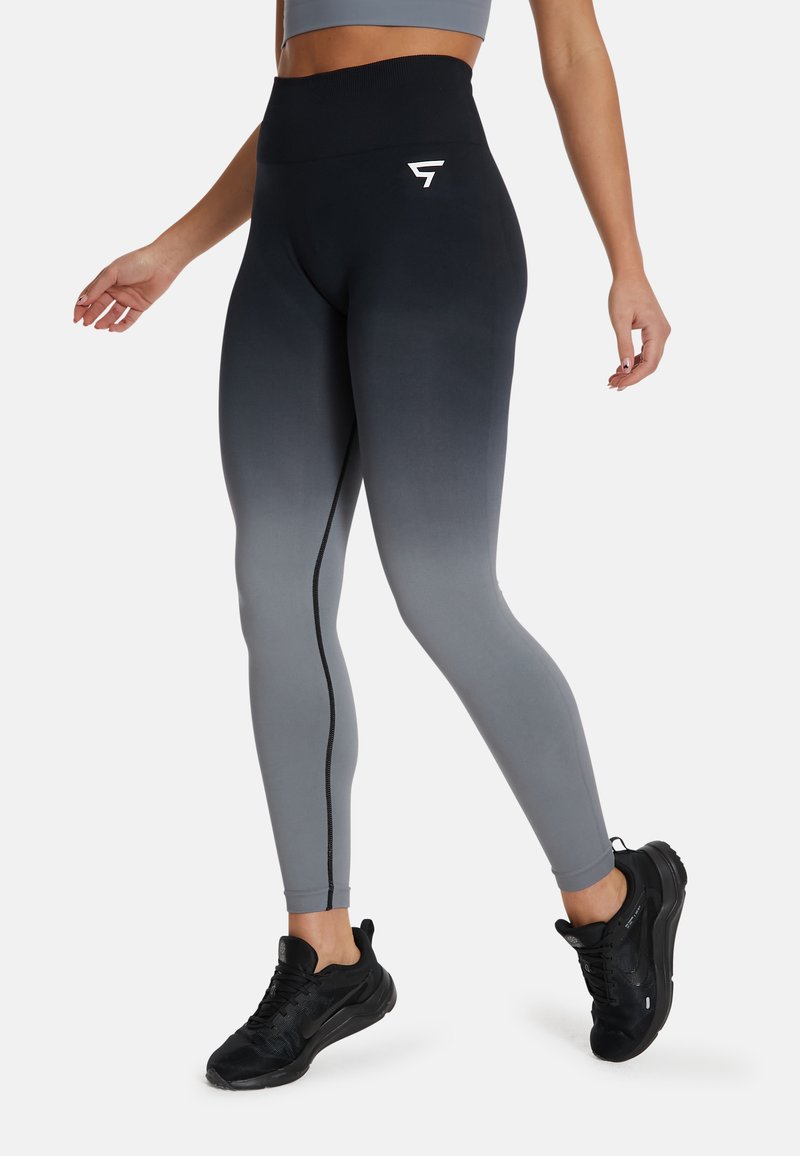 SQUATPROOF HIGH WAIST - Tights - black grey