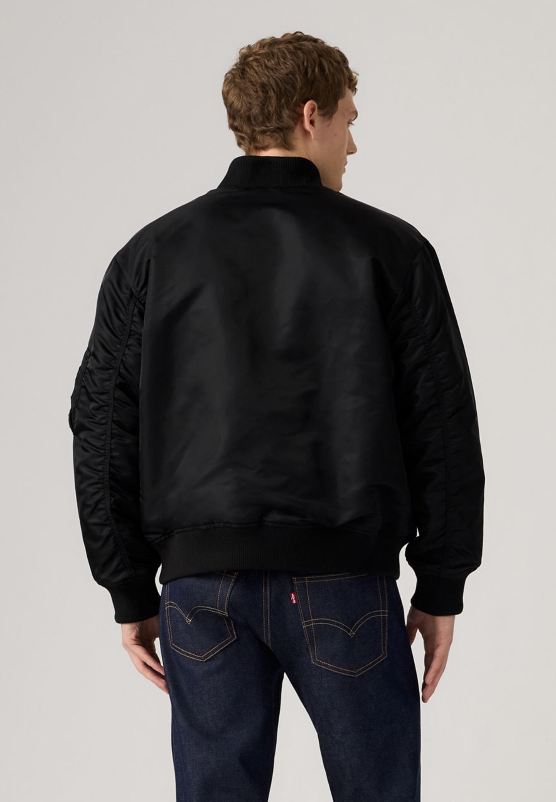  Jeans Ma-1 Bomber Jacket 黒 Levi's® MA-1 - Bomber Jacket - jet black/black - Zalando