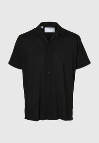 SLHREG-AIR MIX - Button down-skjorte - black