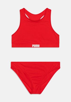 SWIM GIRLS RACERBACK - Bikinier - red