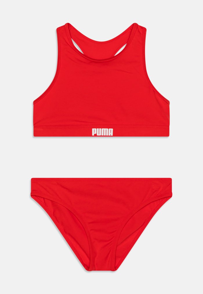 PUMA SWIM GIRLS RACERBACK - Bikini - red