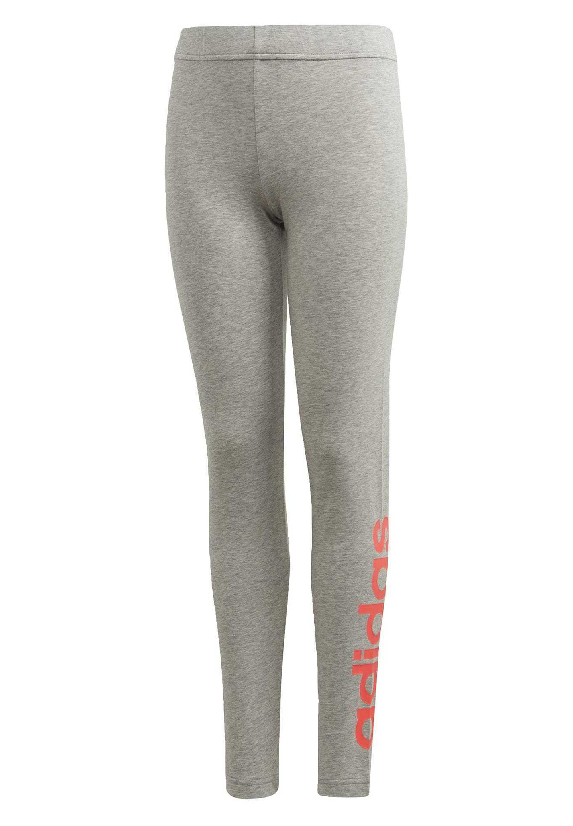 adidas linear leggings grey