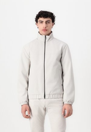 TOM TAILOR DENIM STAND UP COLLAR BLOUSON - Waterproof jacket - dusty putty grey