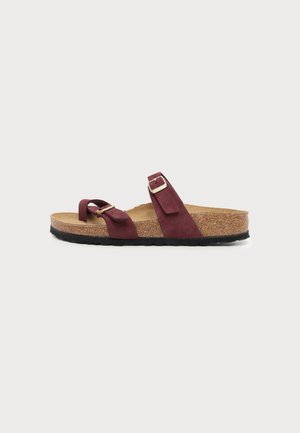 Birkenstock MAYARI LENB ZINFANDEL - Sandaalit nilkkaremmillä - zinfandel