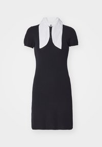 ROBE COURTE MAILLE - Kampsunkleit - marine