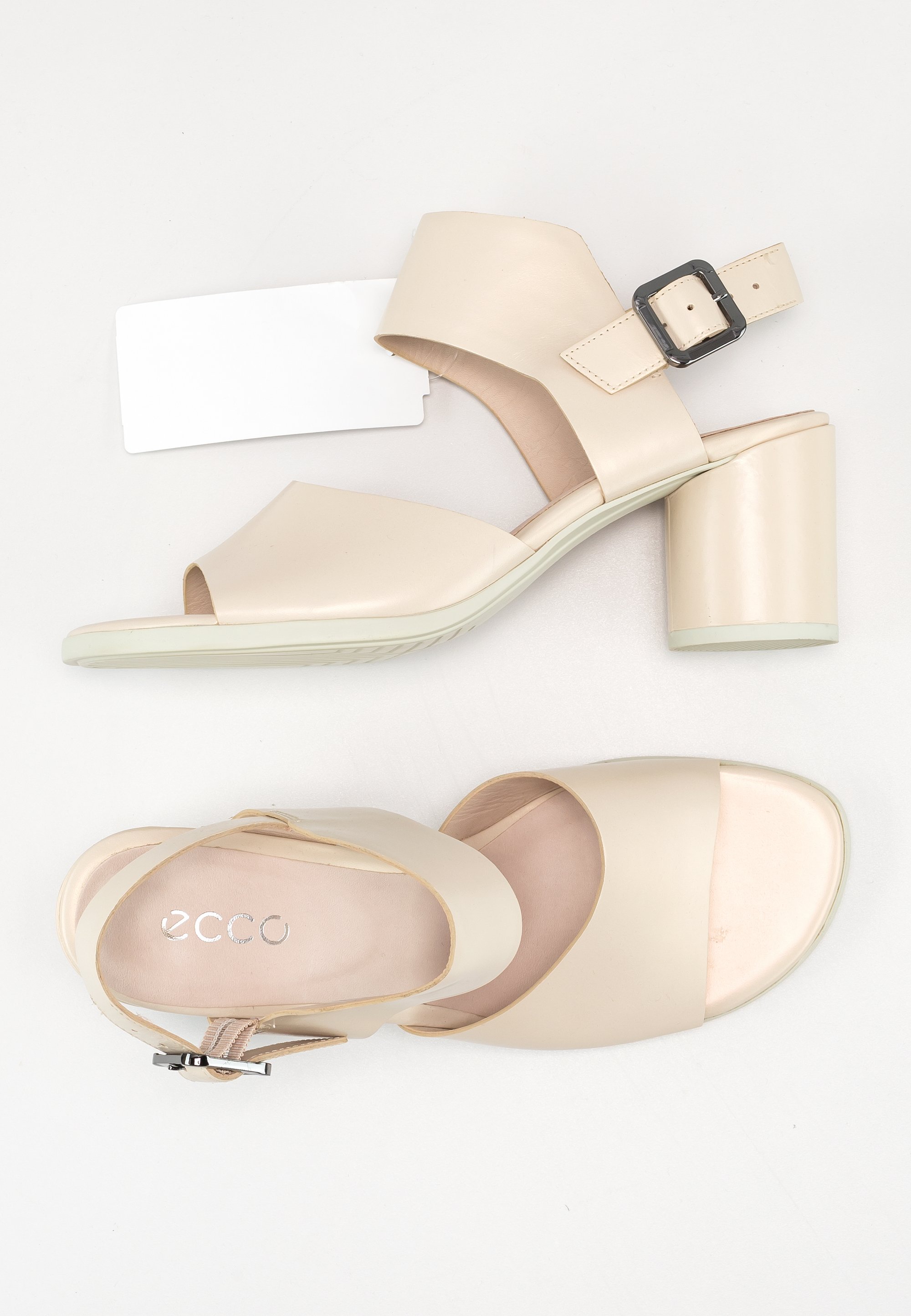 Zalando Ecco Sandalen ECCO Sandalen Met Hoge Hak Beige (Pre