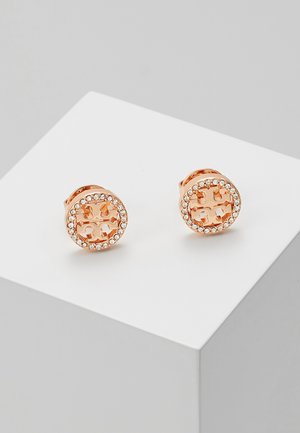 LOGO CIRCLE  EARRING - Korvakorut - rose gold-coloured