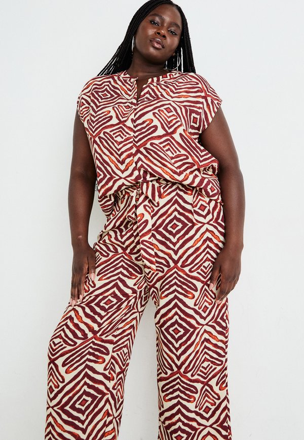 CARSHILLA CULOTTE - Trousers - hot chocolate3