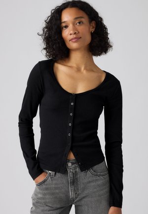 Levi's®, AUSTEN BUTTON-UP LONG-SLEEVE TOP - Жилетка - anthracite night