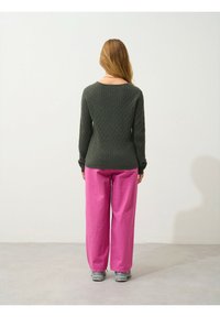 Authentic Cashmere COL V - Jersey de punto - mottled khaki