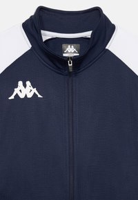 Kappa LENNO UNISEX - Sweatjakke - blue marine/white