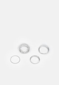 ALDO KAEMETH 4 PACK - Gyűrű - silver-coloured/clear/multi-coloured