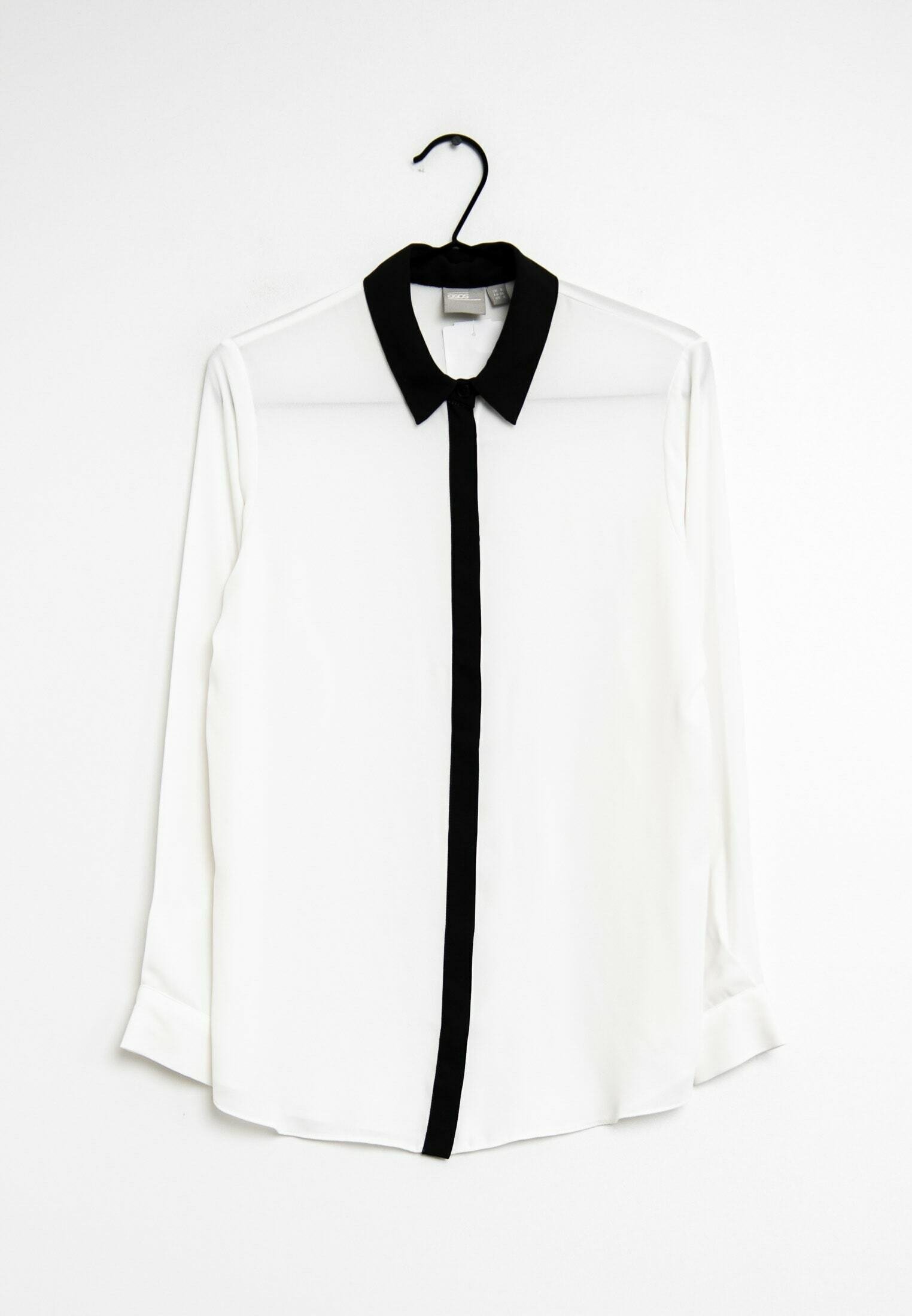 asos white blouse