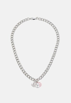 Uncommon Souls FROG PEACE PENDANT NECKLACE UNISEX - Náhrdelník - silver coloured