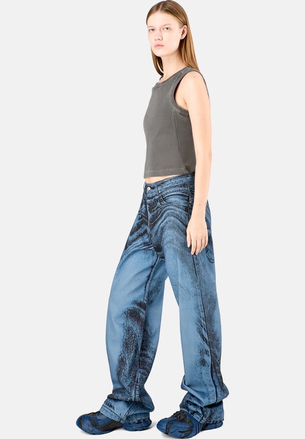 Relaxed fit jeans - marine3