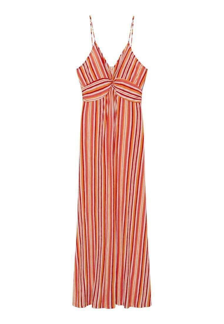 Mango Maxi-jurk oranje