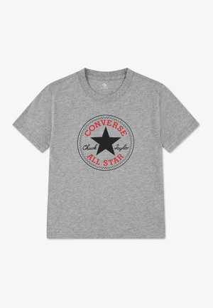 CORE CHUCK PATCH TEE - T-shirt con stampa - dark grey heather
