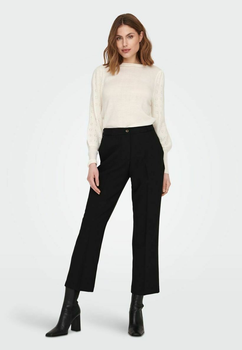 ONLY HIGH WAIST - Pantaloni - black/nero - Zalando.it