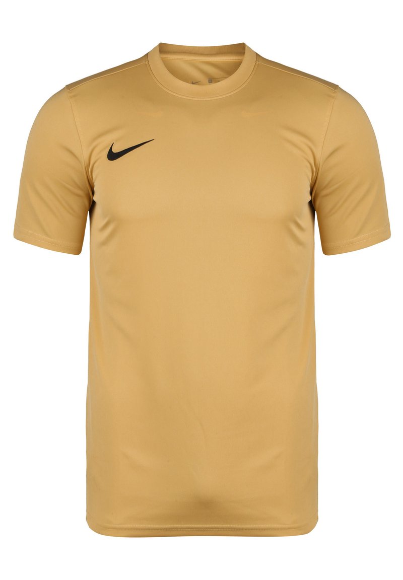 Nike Performance T-shirt basic goudkleurig