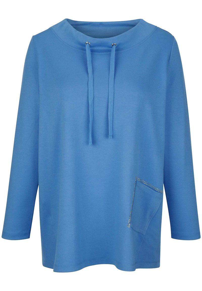 Damen Sweatshirts | MIAMODA Sweatshirt hellblau - WJ49512 Damen Sweatshirts | MIAMODA Sweatshirt hellblau - WJ49512