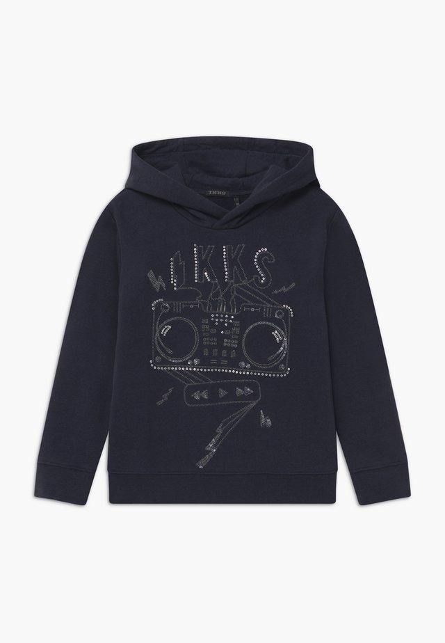 EMBELLISHED ROBOT HOODED  - Sweat à capuche - navy