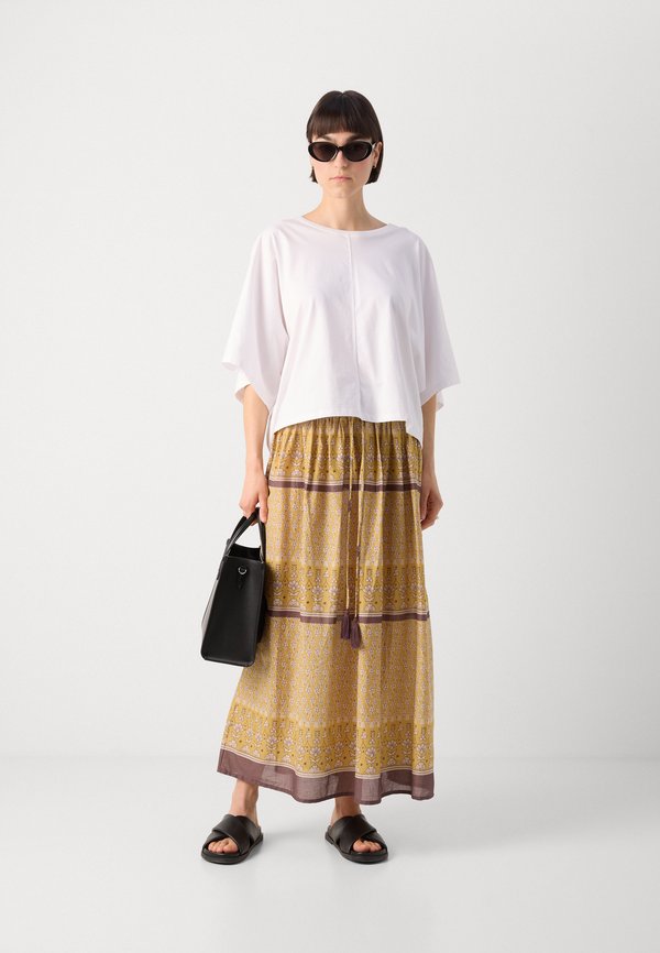 SKIRT - Maxi skirt - mustard4