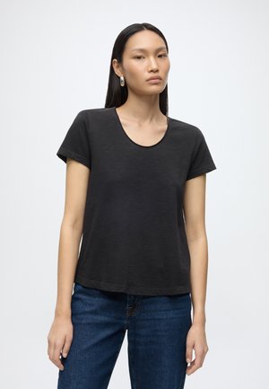 DRYKORN, NAVIVI - T-shirt basique - black