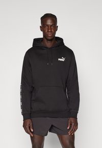Puma TAPE HOODIE - Felpa - black