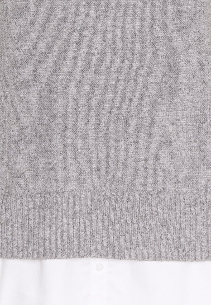 Damen Kleider | Esprit 2 IN 1 Strickpullover light grey/hellgrau - BG60684 Damen Kleider | Esprit 2 IN 1 Strickpullover light grey/hellgrau - BG60684