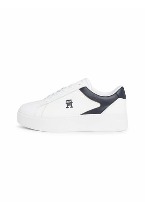 Tommy Hilfiger COURT - Baskets basses - white space blue