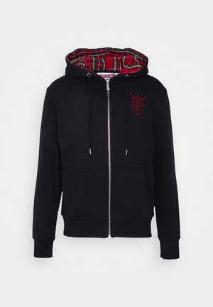 PICCADILLY HOODED - Zip-up sweatshirt - black