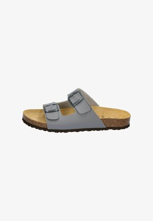 LICO, Pantolette flach - grau