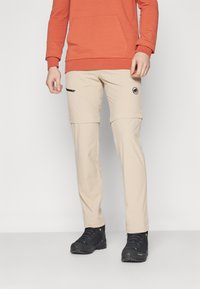 Mammut - RUNBOLD ZIP OFF PANTS MEN - Outdoorové kalhoty - savannah Miniatura obrázku 1