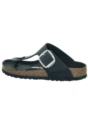 GIZEH BIG BUCKLE - Sandaler m/ tåsplit - schwarz