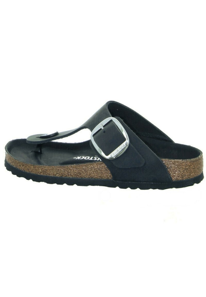 Birkenstock GIZEH BIG BUCKLE - Sandaler - schwarz