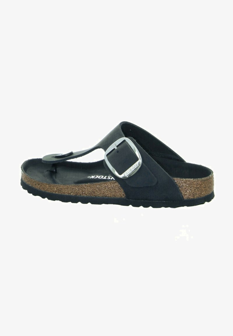 Birkenstock GIZEH BIG BUCKLE - Sandaler - schwarz