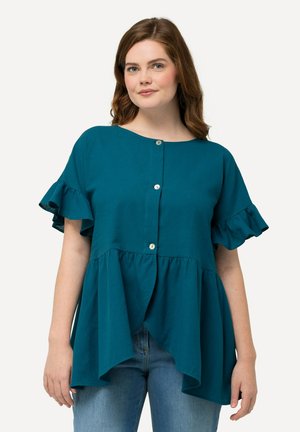 SHORT SLEEVE PEPLUM  - Tunic - teal