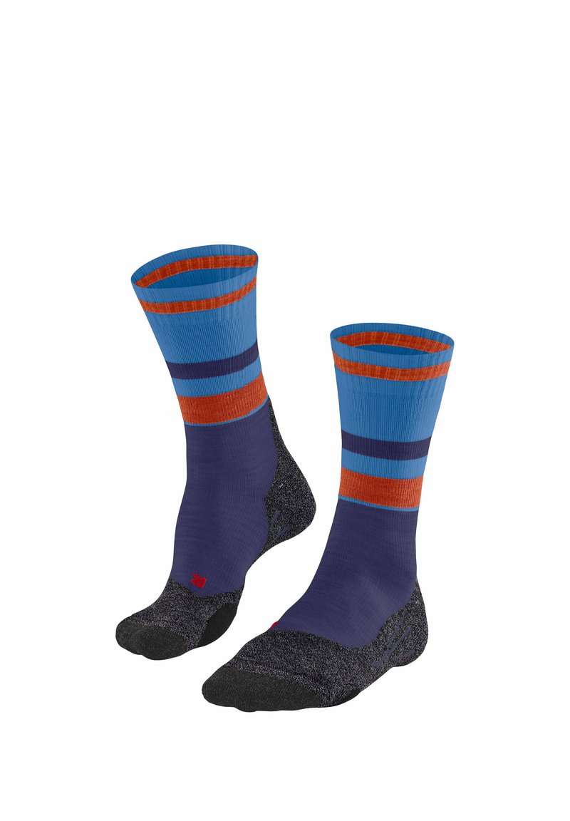 FALKE TK2 Compression Trekking medium cushioning - Socks - blue note ...