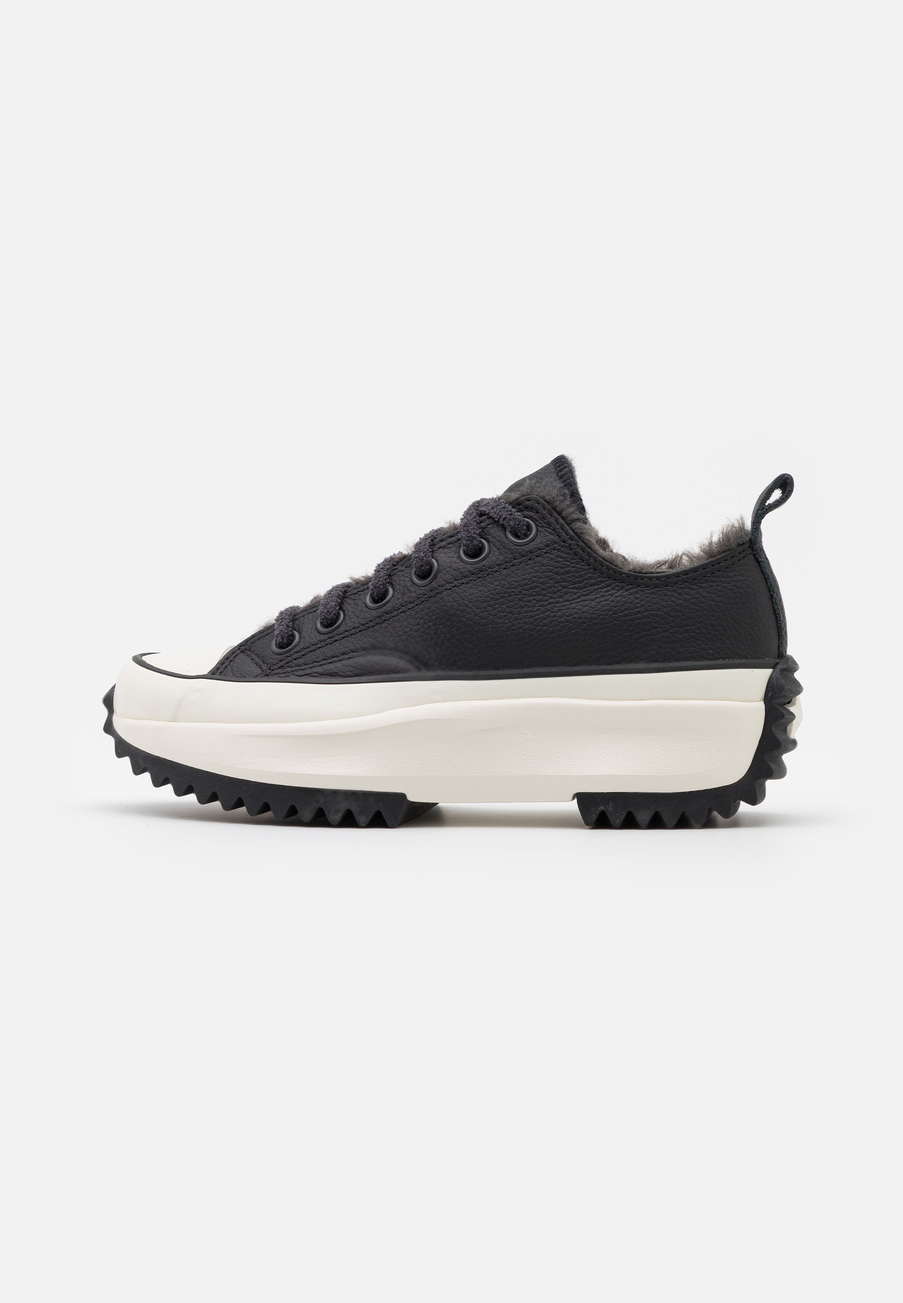 Converse RUN STAR HIKE - Sneakers laag - black/almost black/egret/Zwart -  Zalando.nl