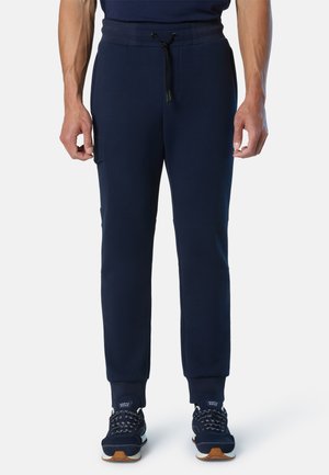 WITH CARGO STYLE - Pantaloni sportivi - navy blue