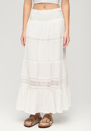 Superdry & Co IBIZA - Jupe longue - off white