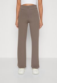 YAS Tygbyxor - dark green